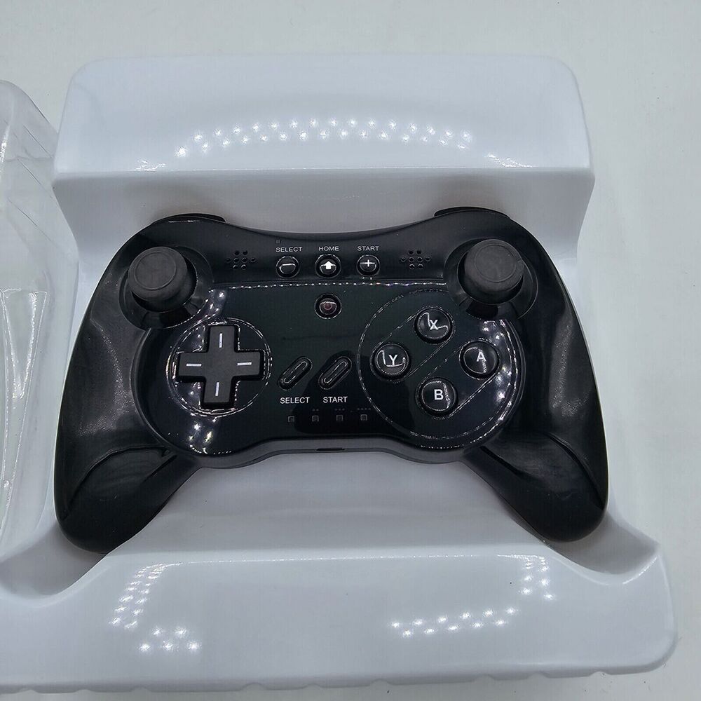 Interworks Wireless Pro Controller - Black, New Bluetooth, Wii U, Wii Brand New - Picture 5 of 15